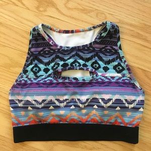 Born Primitive Impact Tribal sports bra (M)